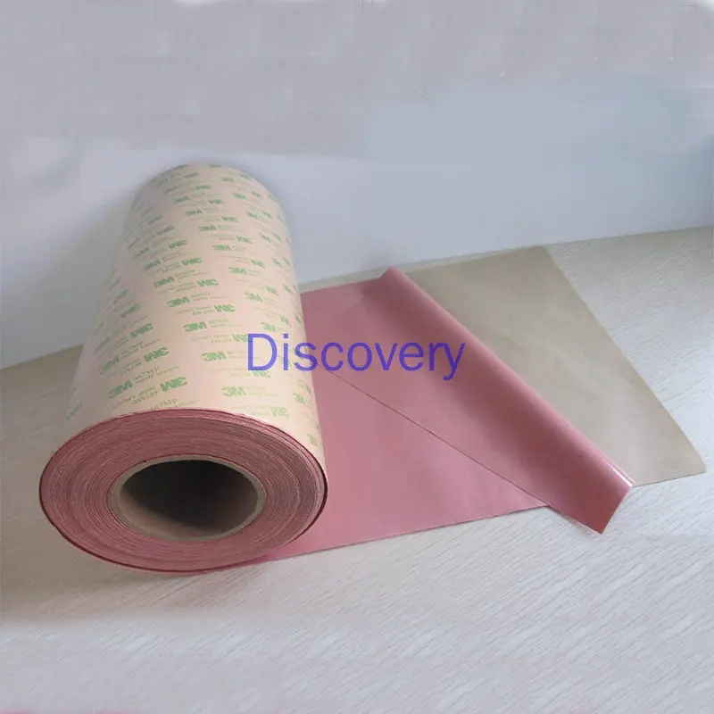 

0.23 Pink Back 3M Adhesive Thermal Conductive Silicon Adhesive Cloth Silicone Insulating Cloth Width of 300mm According to Meter