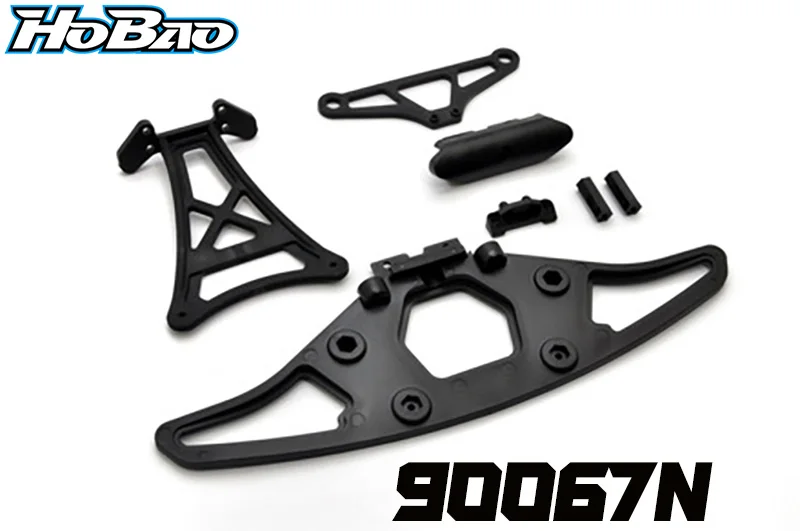 OFNA/HOBAO RACING 90067N NEW BUMPER SET (USED 9001N) FOR 1/8 GTS/GTB NITRO/ELECTRIC ON-ROAD