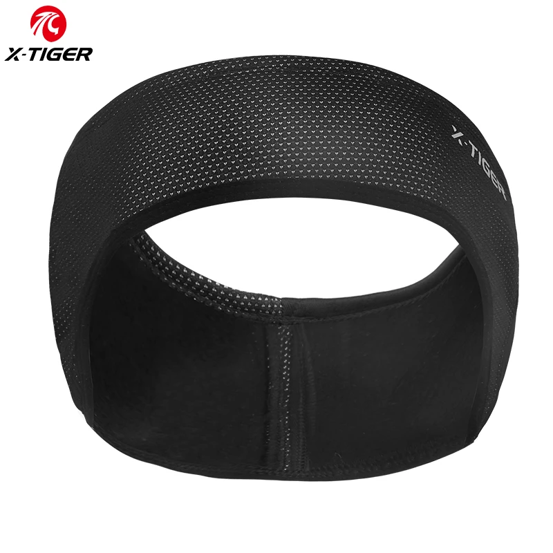 X-TIGER Outdoor Cycling Headband Windproof Cycling Headwear Cap Winter Warm Fleece Bicycle Equipment Ear Warmer Sports Sweatband