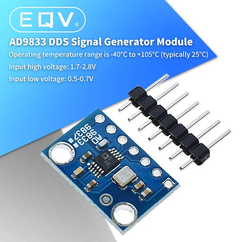 AD9833 Programmable Microprocessors Serial Interface Module Sine Square Wave DDS Signal Generator Module 9833