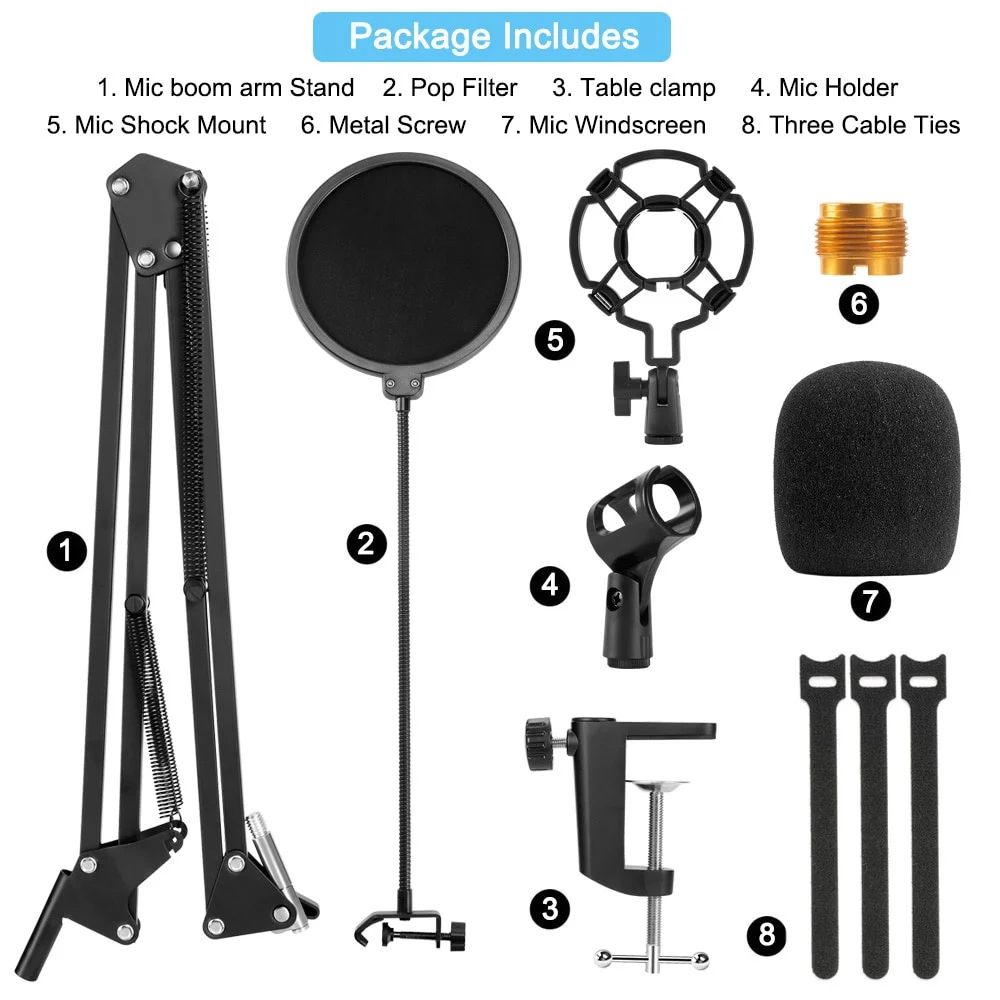 マイクスタンド,ブルー,マイク付き,衝撃マウント,bm 800用