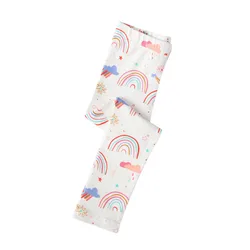 Jumping Meters-Pantalon crayon de dessin animé pour bébés filles, pantalon en coton rose, leggings de connaissance chauds, nouveau, printemps, automne, 2-7T, Nairobi, Orn