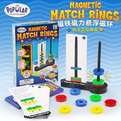 Magnetische Match Ringen Sience Experiment Leermiddel Kinderen Magnetische Speelgoed