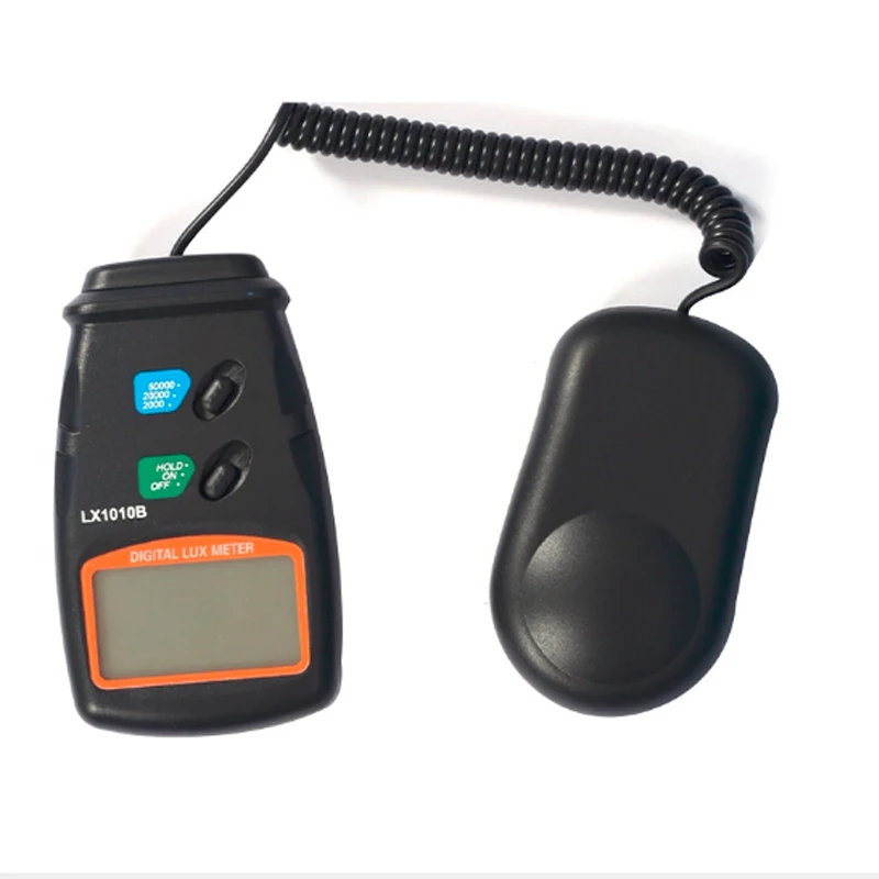 LX1010B Illuminometer 3 Range Digital LCD 50,000 Lux Meter Photometer Luxmeter Light meter