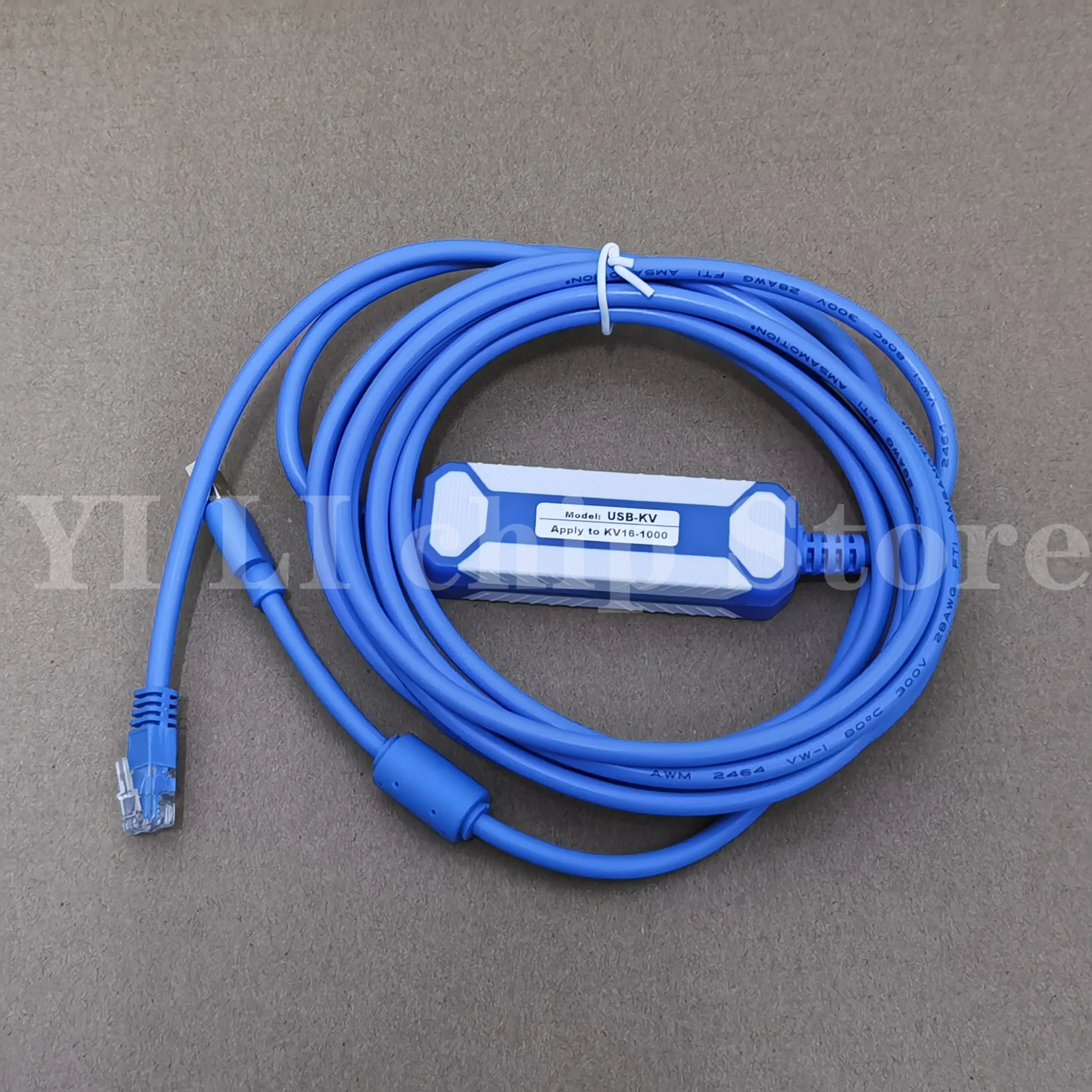 USB-KV For Keyence KZ / KV16 / KV48 / KV1000 Series PLC Programming Cable Data Download Line