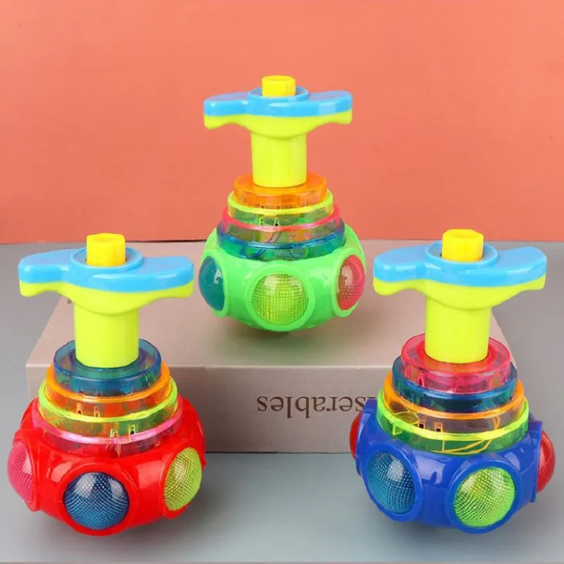 Con Quay Beyblade Con Quay Hồi Chuyển Con Quay Hồi Chuyển Peg-Top Chiếu Sáng Âm Nhạc Tương Tác Đồ Chơi Dành Cho Trẻ Em Màu Đèn Flash Spinner UFO Mô Hình Quà Tặng Cho Trẻ Em