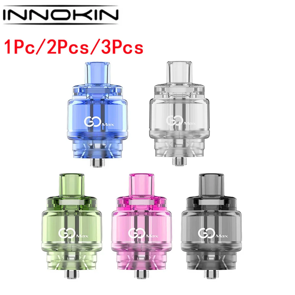 Original Innokin GoMax Tank 5.5ml Go Max top-fill Plex3D Matrix Mesh coil for 510 MOD Vape vaporizer E Cigarette