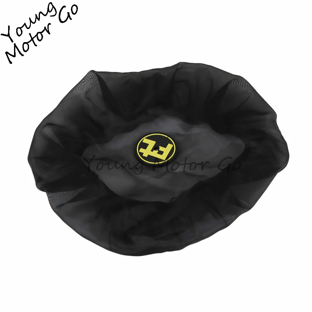 Gauze Round Colorful Motorcycle Inlet Intake Air Filter Dustproof Sand Cover Engine Cleaning Protection High Flow Protective Hat