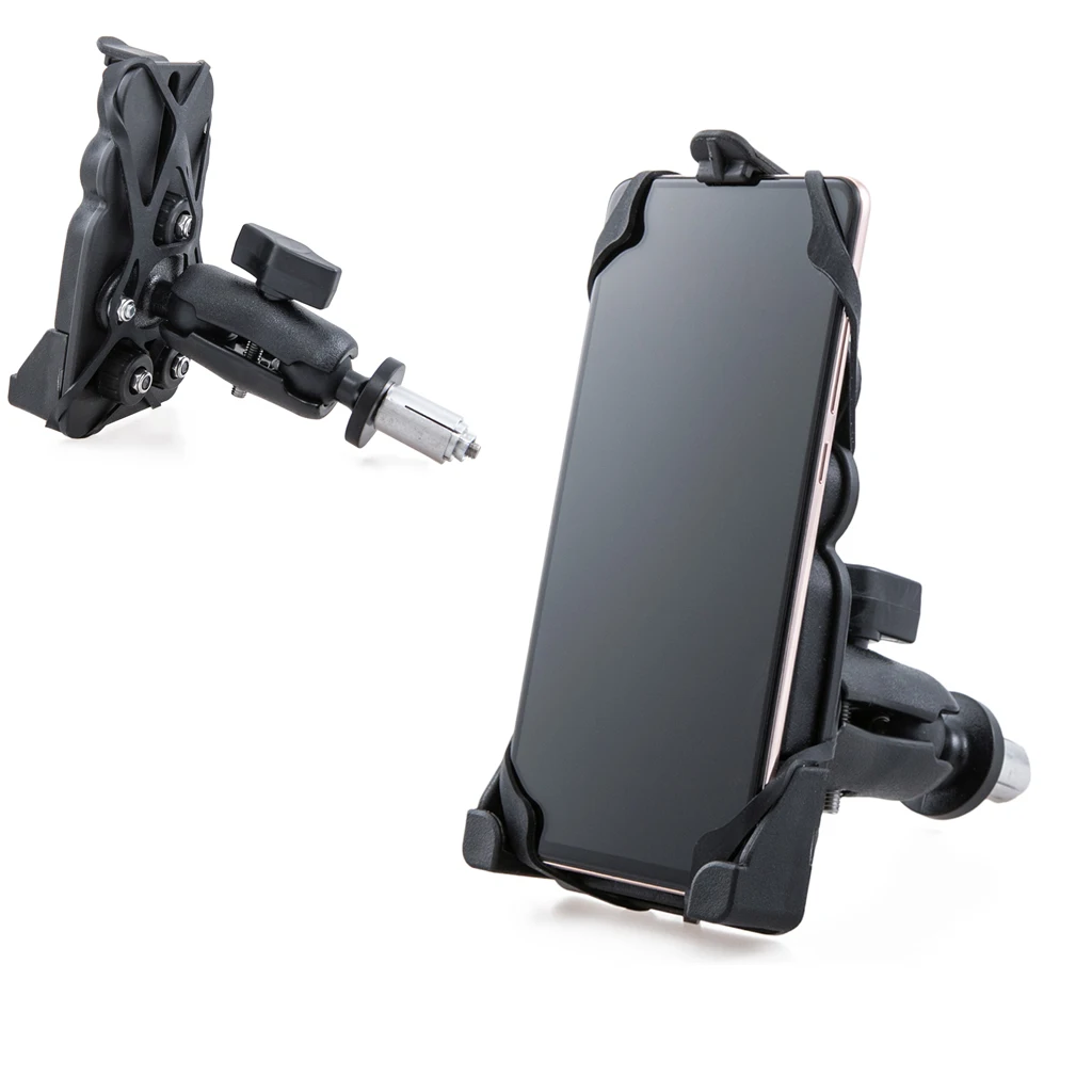 Motorcycle Phone Camera Holder Navigation Grips Bracket Adjustable For iPhone/Galaxy For Yamaha R1 R6 for BMW S1000RR for Honda