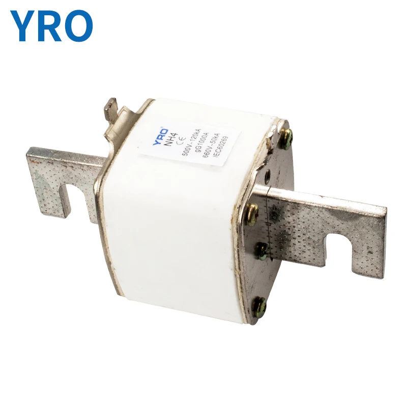 NH1 Knife Contact Fuse Plug-In Ceramic 250A RT36 Core Low Voltage Fuse Tube