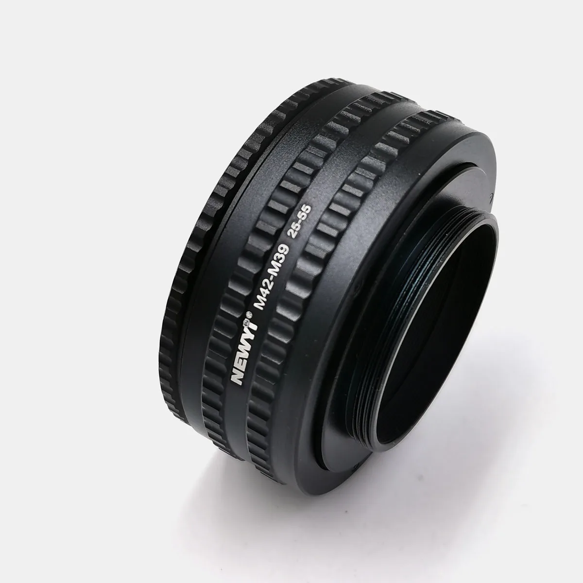 m42-m39 25-55 M42 to M39/L39 Mount Adjustable Focusing Helicoid Ring Adapter 25mm-55mm Macro Extension Tube