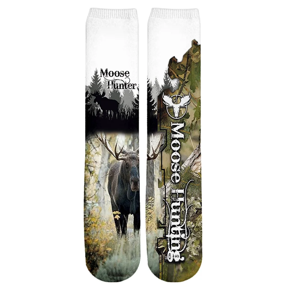Calcetines Caña Alta Camuflaje PLstar Cosmos – Estampado 3D Unisex - imagen 3