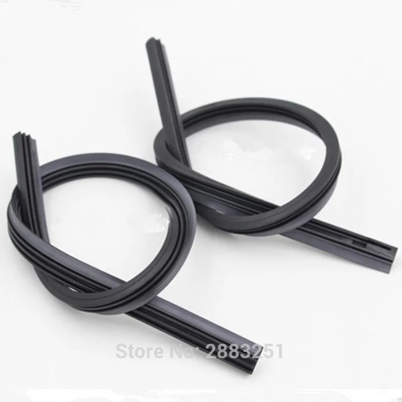 Car Windshield Wiper Rubber strip Blade (refill) For seat ibiza fr 6j 6l leon 2 mk3 mk2 altea ateca Accessories