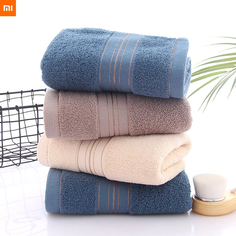 xiaomi mijia cotton towel 74*34cm increase thickening household soft cotton face towel daily gifts Skin-friendly wholesale