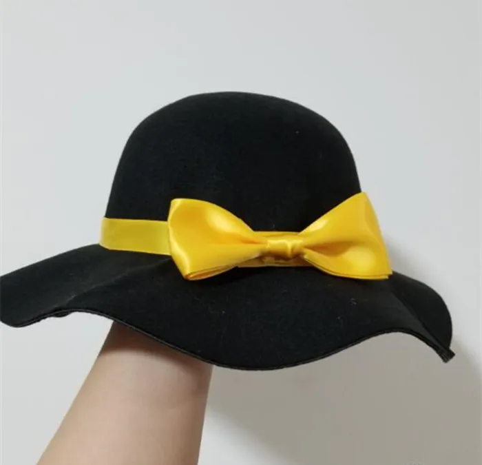 Touhou Project Komeiji Koishi Cosplay Cap Anime Black Bowler Hat