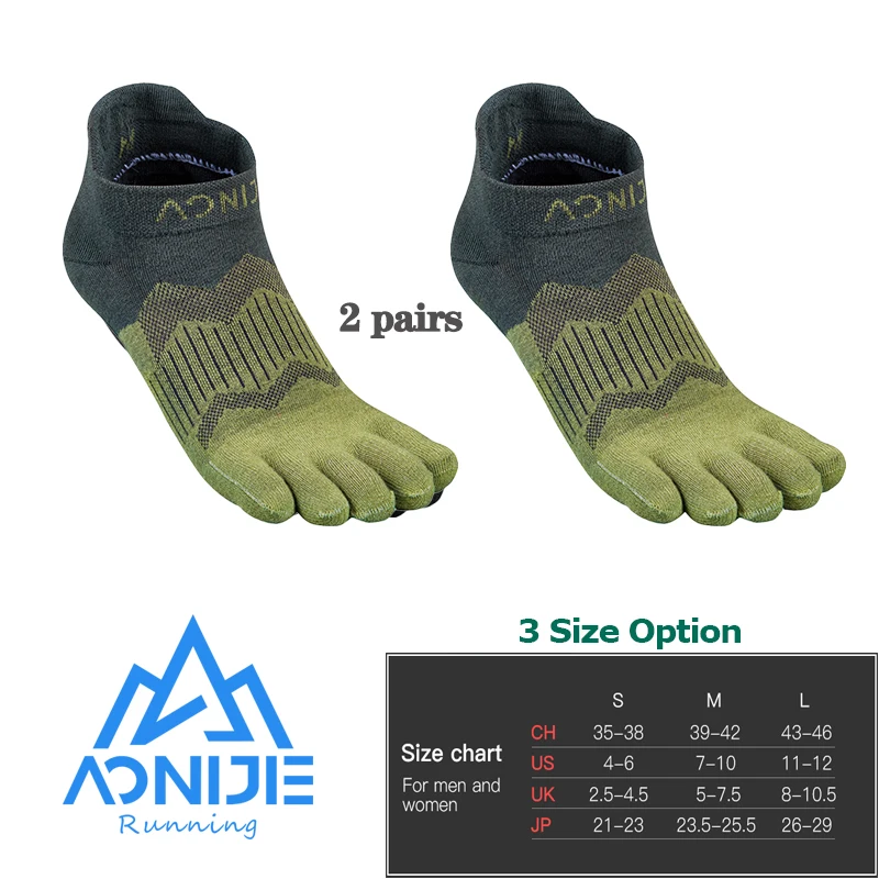 Toe Socks 2021 New CoolSpec Run Lightweight No-show Blister prevention Five Fingers Running Basketball Pilates Yoga Socks Men