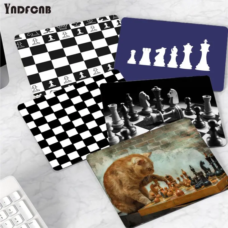 New Design Black and white chess Unique Desktop Pad Game Mousepad Top Selling Wholesale Gaming Pad mouse