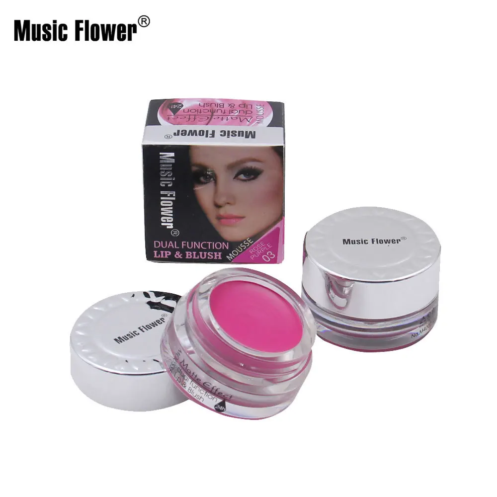 Brillant à lèvres en Mousse pour femmes M4007, fleur musicale, mat et soyeux, rouge à lèvres, produits de maquillage, cadeau cosmétique, offre spéciale