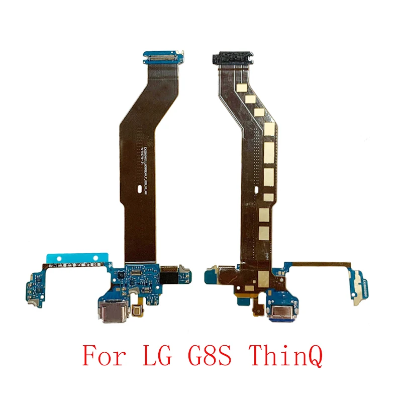 USB Charging Dock Port Connector Board Flex Cable For LG G5 G6 G7 ThinQ G8 ThinQ Velvet 5G G8S ThinQ Replacement Parts