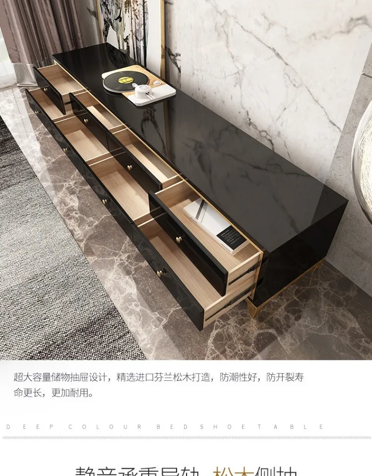 Stainless steel TV Stand modern Living Room coffee table Home Furniture tv led monitor stand mueble tv cabinet mesa tv table