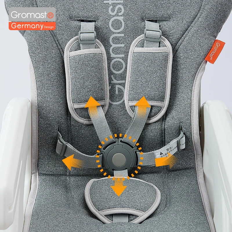 Gromast Merk Multifunctionele Pp Met Kussen Peuter Kind 3 In 1 Plastic Booster Seat Kids Baby Stoel Highchairs Voor Eten