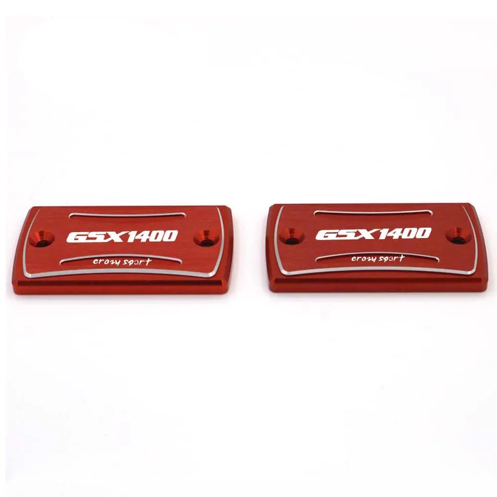 フロントブレーキクラッチ液貯水池カバースズキgsx GSX1400 1400 01-2006 2005オートバイ部品キャップ