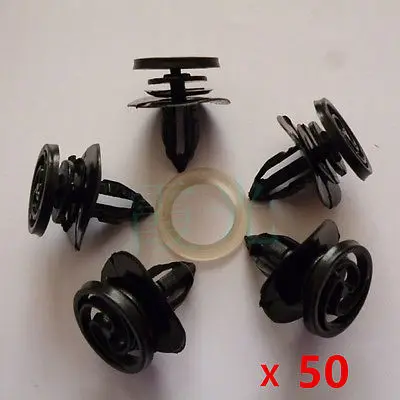 

50x for Audi A4 Interior Door Card Fastener Clips Trim Panel Mounting Auto Car Accessories Styling