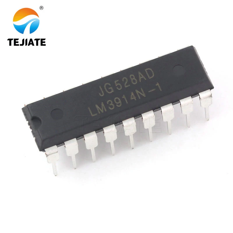 5PCS LM3914 DIP18 DIP LM3914N-1 DIP-18 LM3914N