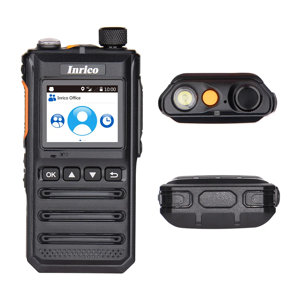 Inrico T640A 4G Network Walkie talkie Android 8.1 Cheapest account app GPS 2 way radio long range wireless intercom transceiver