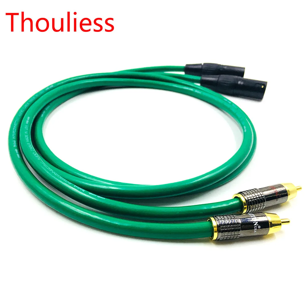 

Thouliess Pair Type-LITON RCA to XLR Balacned Audio Cable RCA Male to XLR Male Interconnect Cable with MCINTOSH USA-Cable