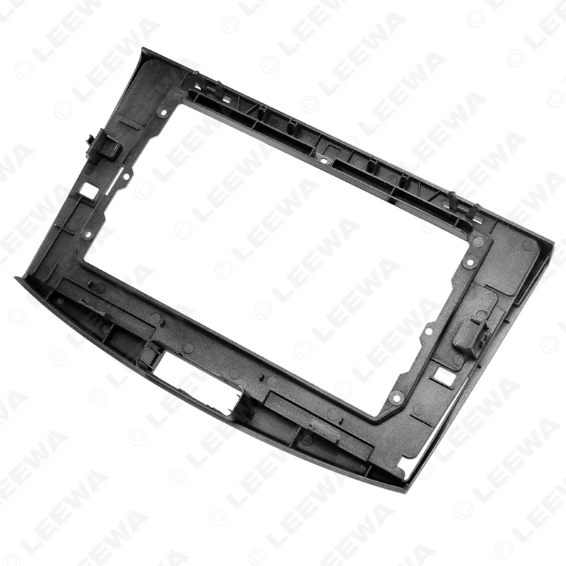 Leewa adaptador de quadro de áudio para carro 2din fáscia, para volkswagen magotan 10.1 ", tela grande, dvd player, painel de montagem, kit de estrutura