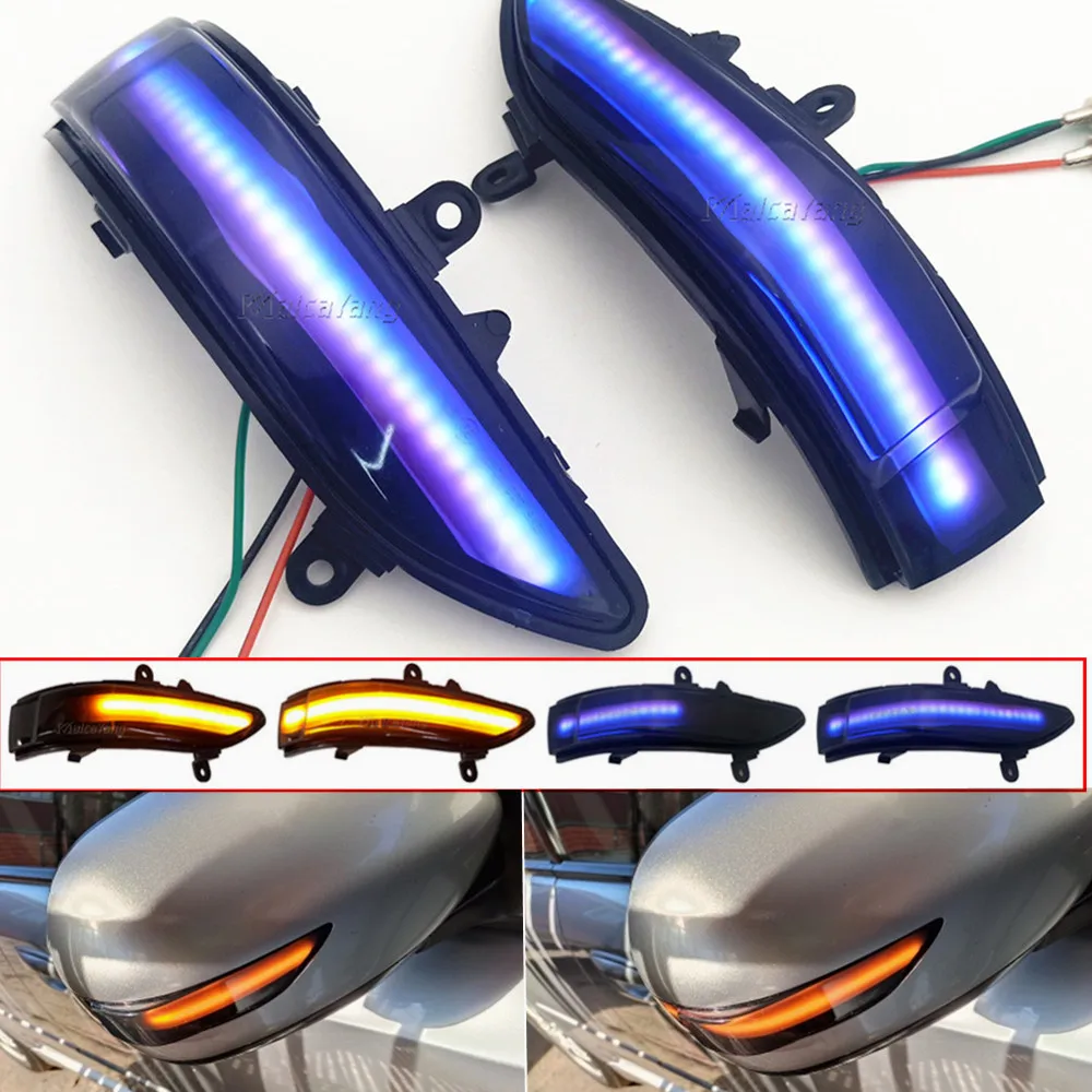 Dynamic Blinker LED For Subaru Legacy BL BP BM BR Outback Tribeca 2009 2011 Forester SH 2013 Mirror Turn Signal arrow light