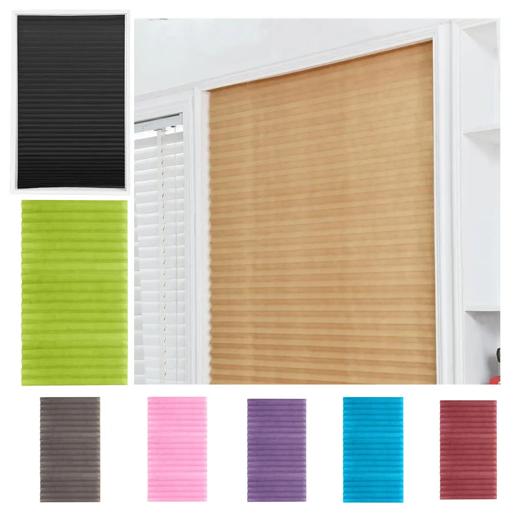 Self-Adhesive Pleated Window Blinds