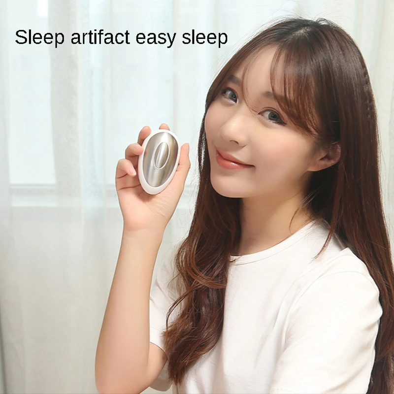 Ogamacrius Microcurrent Sleep Holding Sleep Aid Instrument Pressure Relief Sleep Device Hypnosis instrument Massager and Relax