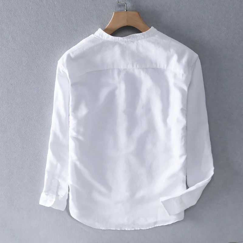 

Новая хлопковая рубашка Suehaiwe's в итальянском стиле с длинными рукавами, мужская брендовая повседневная модная удобная верхняя одежда, рубашка Camisas De Hombre