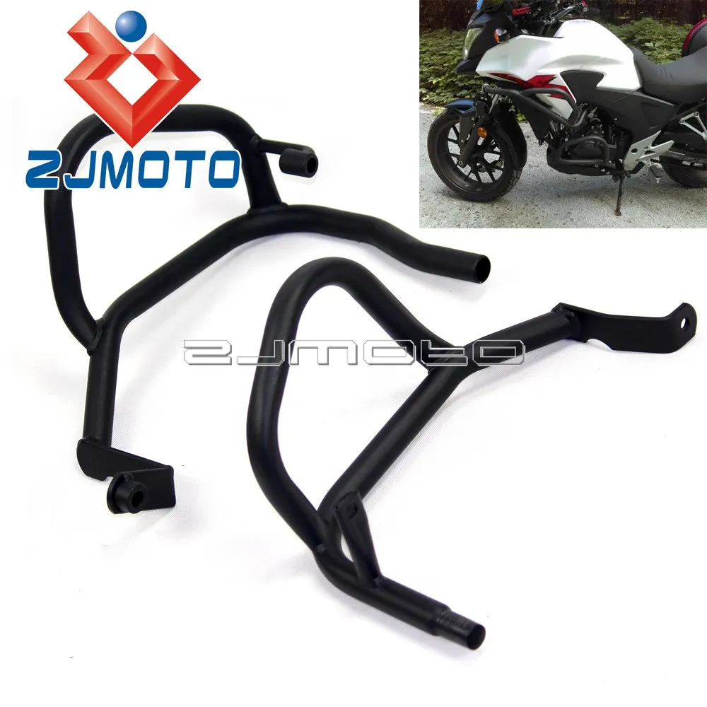 Black Motorcycle Highway Engine Guard For Honda CB500X CB400X CB500F CB400F CB 2013-2018 Crash Bar Extension Frame Protection