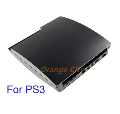 1Set Black & White Full Housing Shell Case Cover For PS3 slim 120G 320G Game Console Shell Housing Cover For PS3 Slim