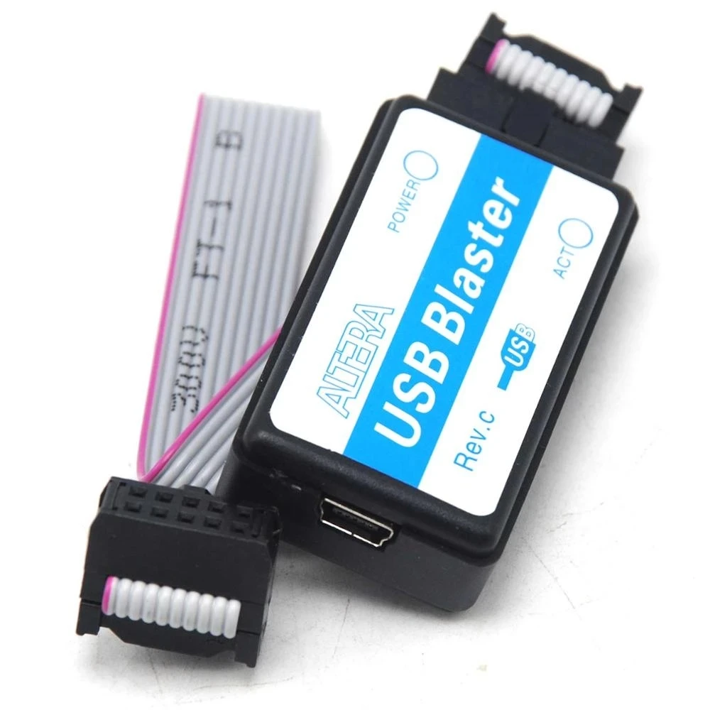 2pcs USB Blaster ByteBlaster II CPLD FPGA Download Cable JTAG Chain Debugger
