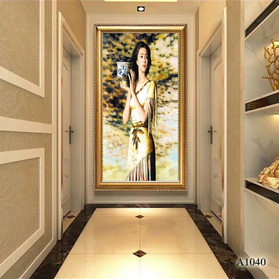 

Modern Abstract Oil Painting Print on Canvas Realist Figure Nude Canvas Art Print Canvas Painting Wall Art Picture for HomeDecor