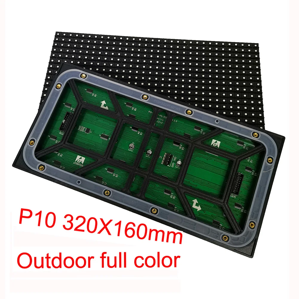 

Hot-Selling Outdoor Rental Advertising Screen P10 Module 320X160mm Size High Brightness High Definition Full Color Screen