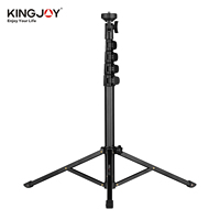 Kingjoy Photography Video Tripod Live Video Broadcasting Bracket Aluminum Alloy 1/4\