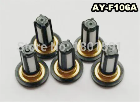 10pcs hot sale in aftermarket fuel injector micro filter 13*10.5*3.6mm For honda cars fuel injector repair kits (AY-F106A)