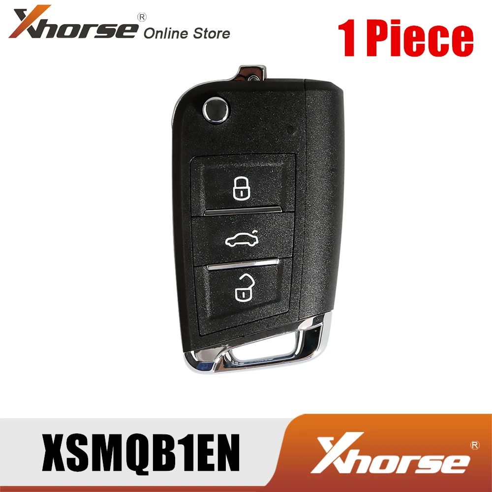 

Xhorse VVDI Keys XSMQB1EN Smart Remote Key for VW MQB 3 Buttons Filp Remote Control for VW MQB Locksmith tools free shipping