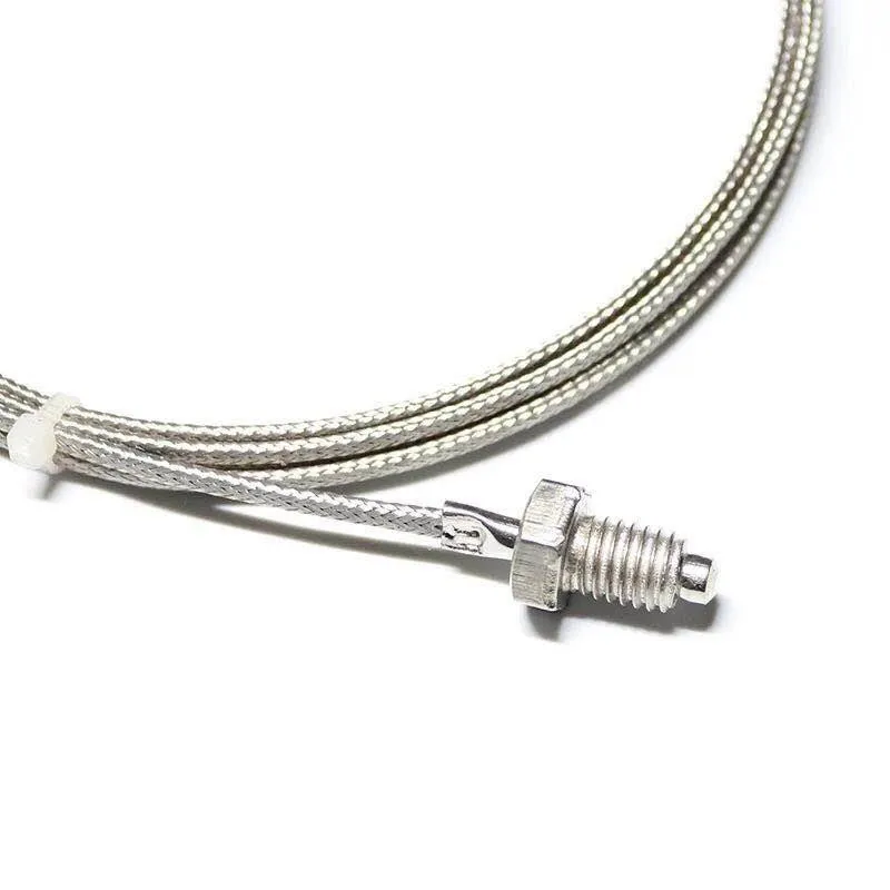 1M/2M/3M/4M/5M K-type Thermocouple Control Thread M8 Screw Probe Temperature Sensor Temperature Controller 0-400C Sensor Probe