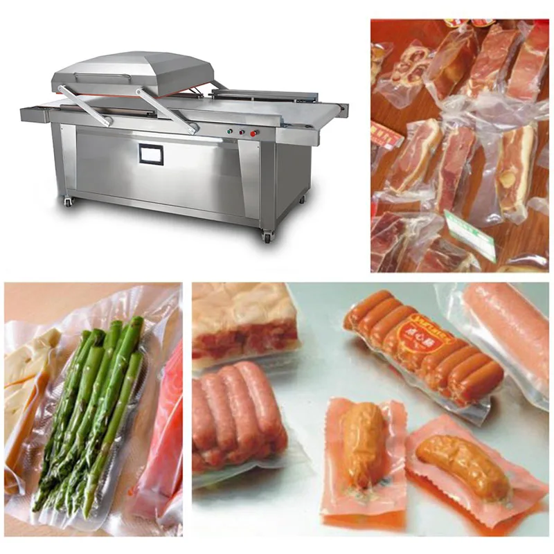 DZ-780 pneumatic tumbling vacuum packaging machine Automatic vacuum sealer Large commercial multi-function sealing machine 380v