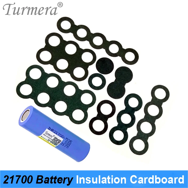 Turmera 21700 Li-ion Battery Self Adhesive Sticker Hollow Paper Cardboard 1X 2X 3X 4X 5X 2X3 2X4 for E-Bike Battery Pack DIY Use