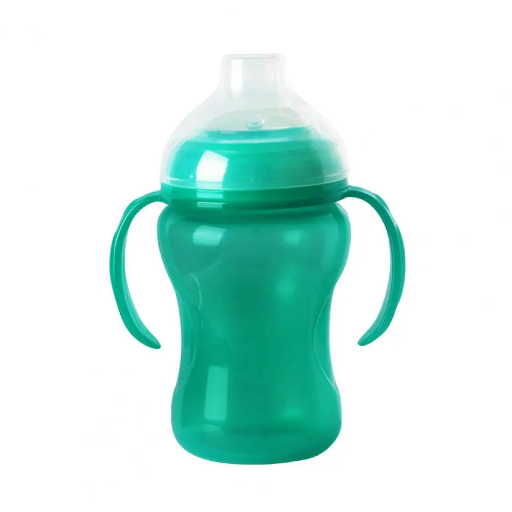 1pc 300ml Sippy Cup with Scale Large Capacity Portable BPA Free Baby Water Cup Infant Feeding Sippy Mug