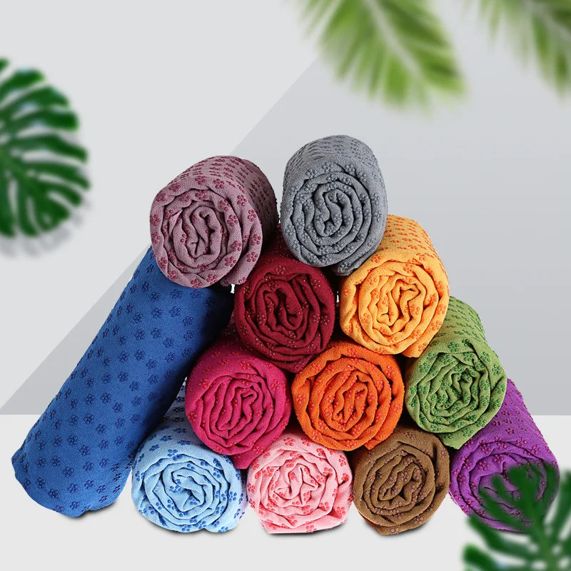 183x61cm Yoga Blankets Non Slip Yoga Mat Cover Towel Blanket Sports Travel Foldable Fitness Exercise Pilates Workout Mats