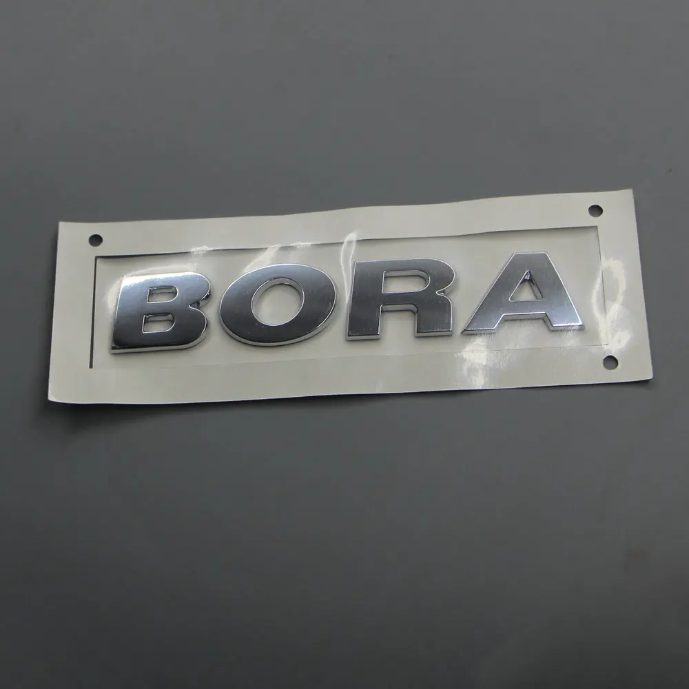 Apply to Bora Trunk alphabet sticker BORA  alphabet Post character mark ABS plating label Alphabetic label