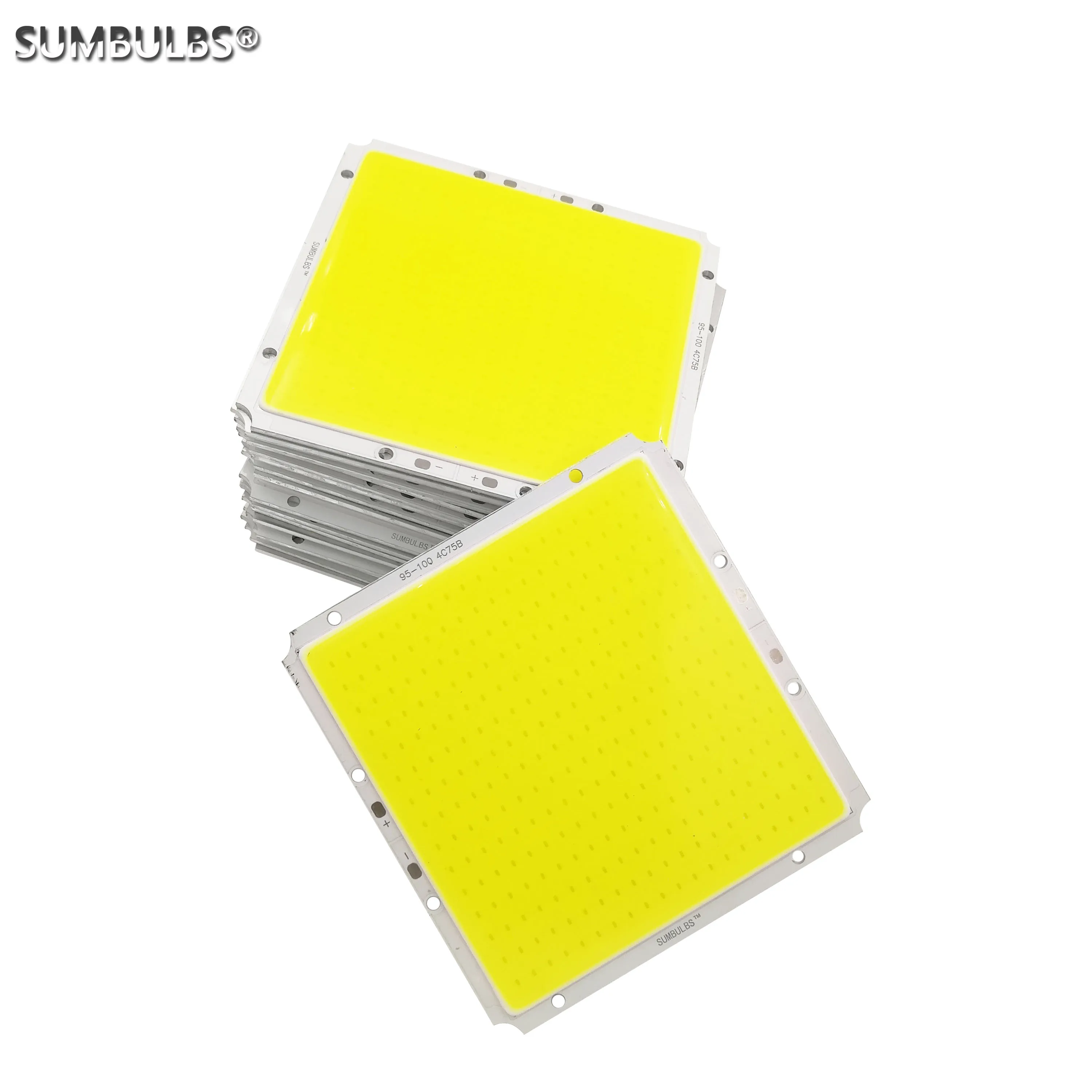 DC 12V Input 100x95MM 50W COB LED Panel Light Source for LED Lamp Warm Cold White Matrix Bulb With RF Remote Dimmer